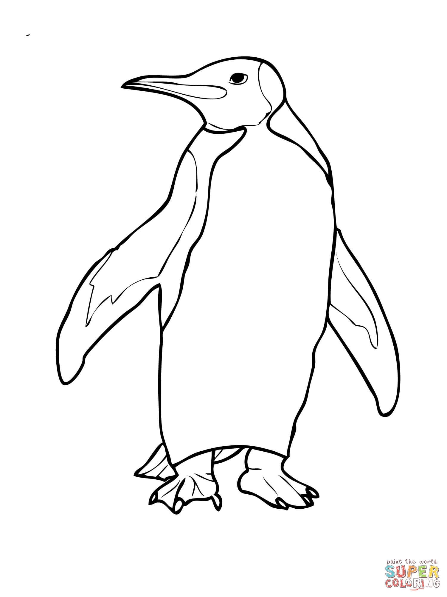 Penguin Coloring Pages Free Printable 86