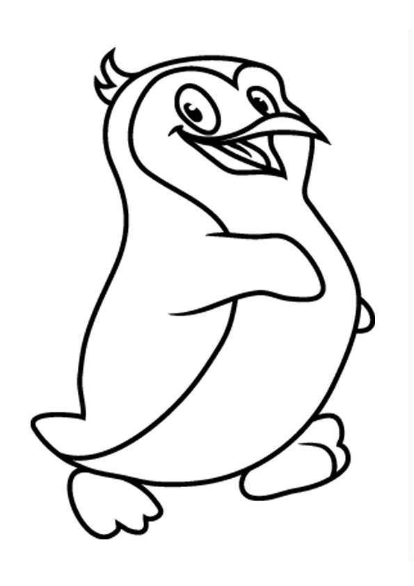 Penguin Coloring Pages Free Printable 92