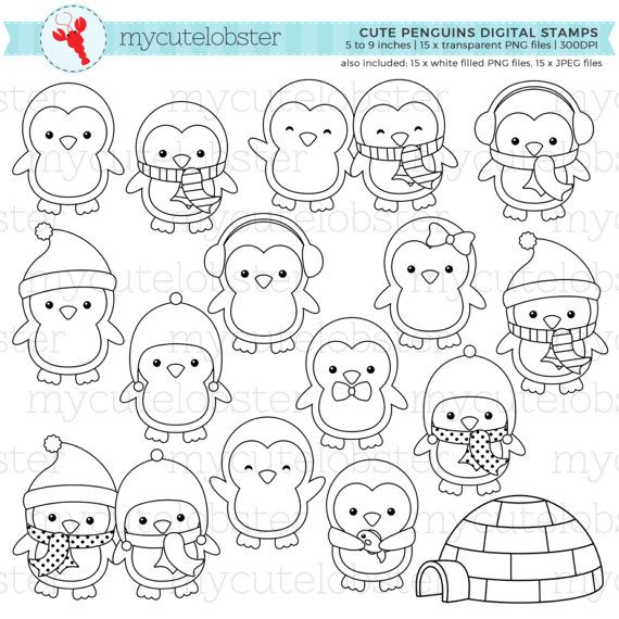 Penguin Coloring Pages Free Printable 94