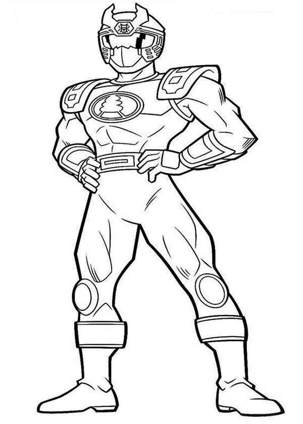 Power Rangers Coloring Pages Printable 10