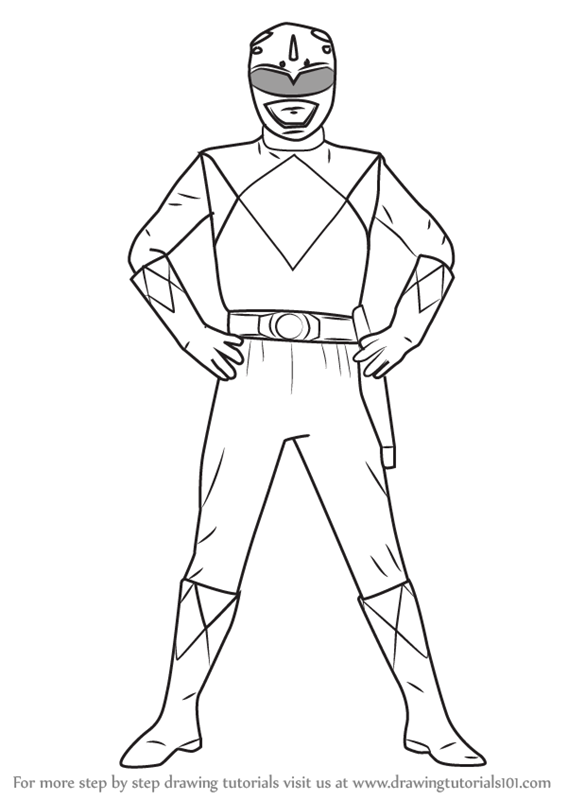 Power Rangers Coloring Pages Printable 121