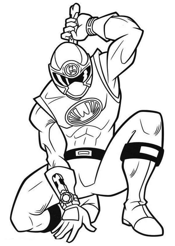 Power Rangers Coloring Pages Printable 129