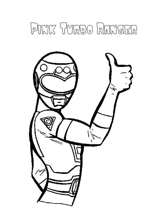 Power Rangers Coloring Pages Printable 25