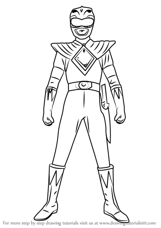 Power Rangers Coloring Pages Printable 26