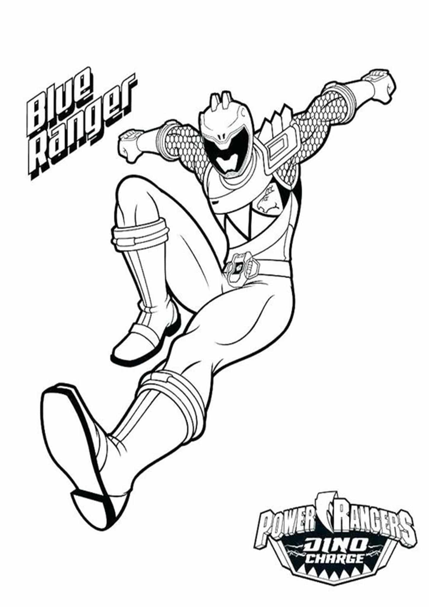 Power Rangers Coloring Pages Printable 32