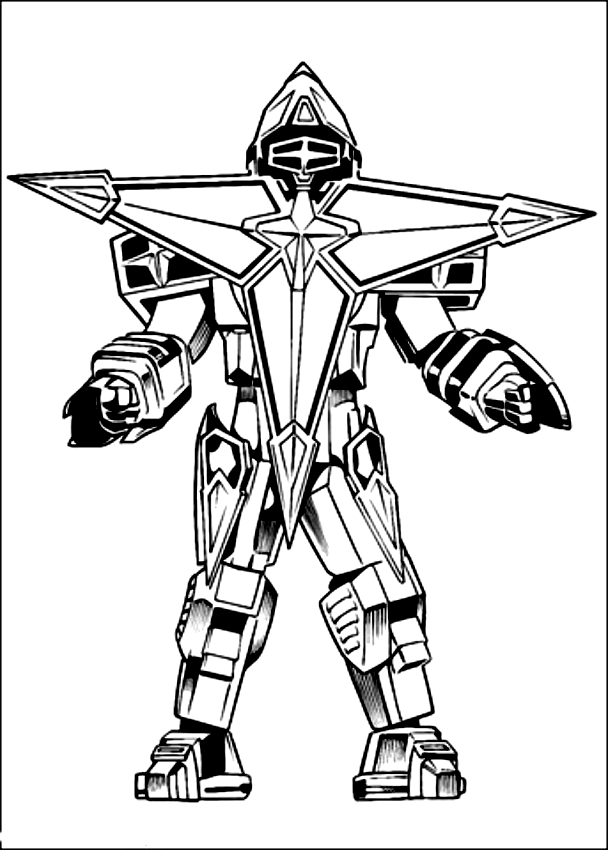 Power Rangers Coloring Pages Printable 47