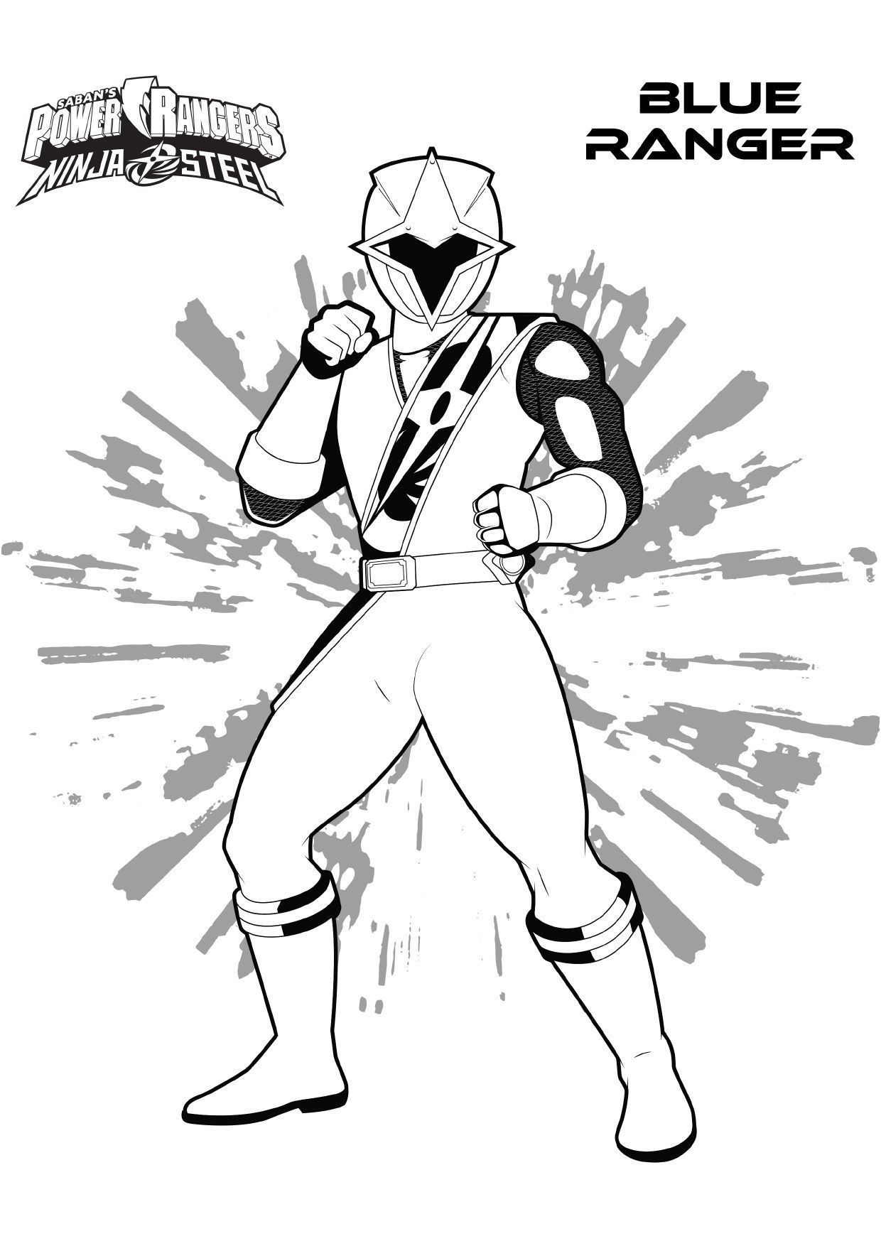 Power Rangers Coloring Pages Printable 54