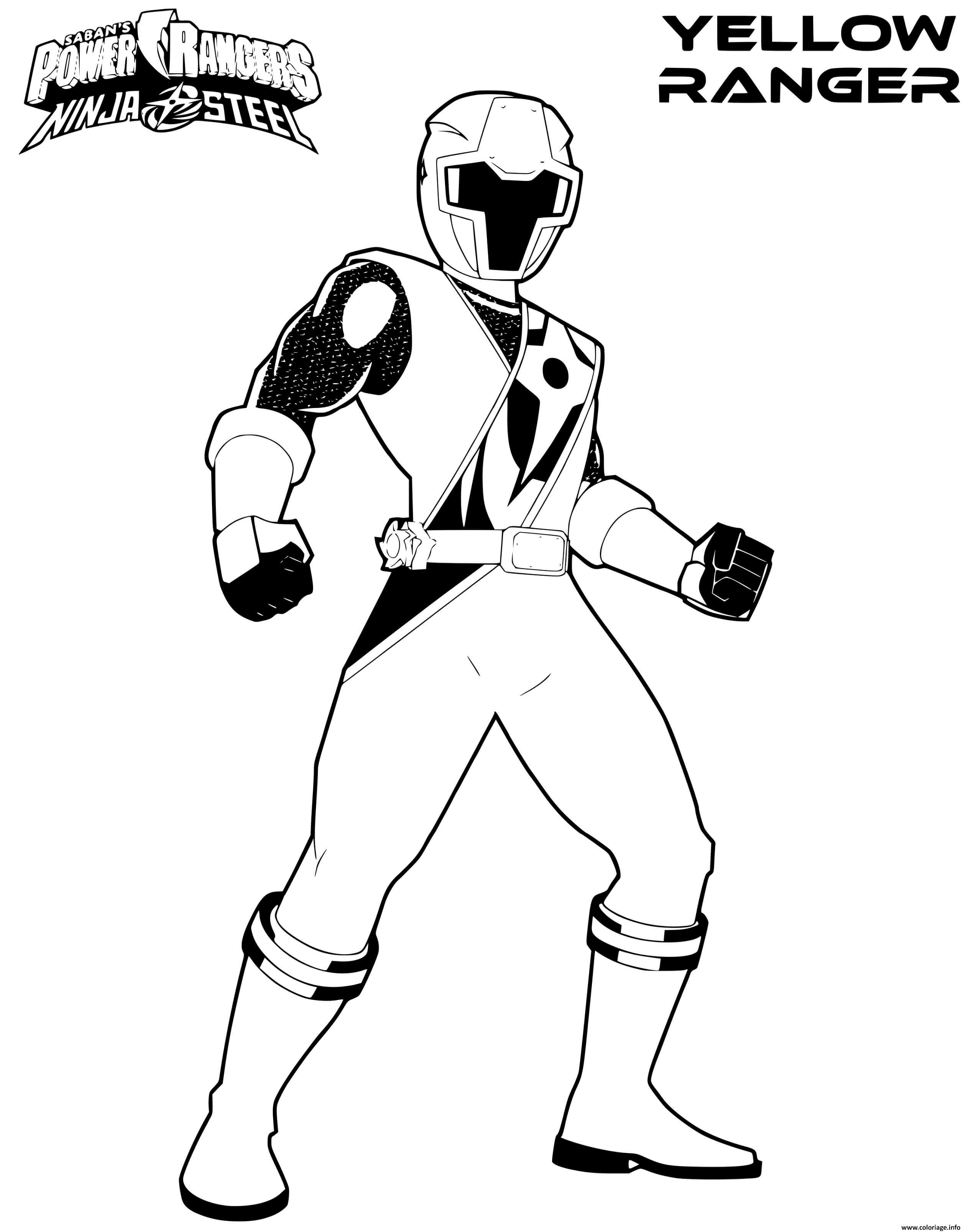 Power Rangers Coloring Pages Printable 56