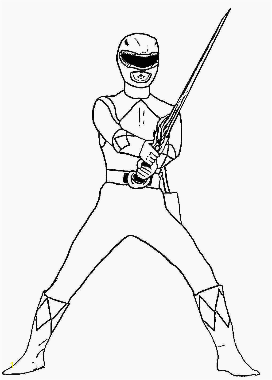 Power Rangers Coloring Pages Printable 57