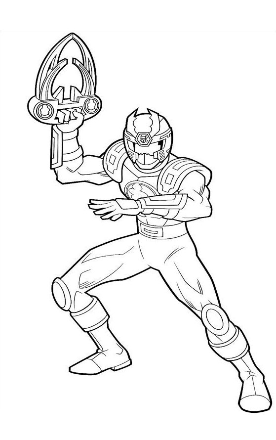 Power Rangers Coloring Pages Printable 59