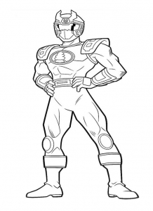 Power Rangers Coloring Pages Printable 68