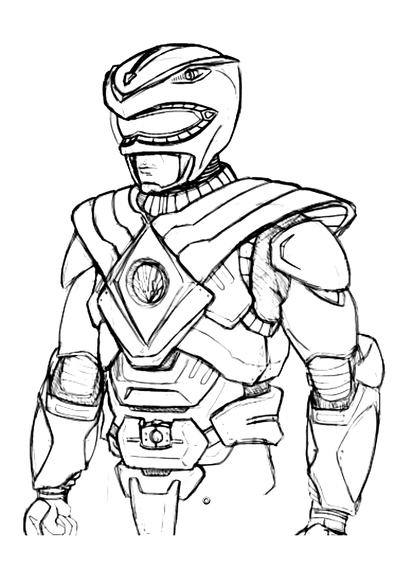 Power Rangers Coloring Pages Printable 71