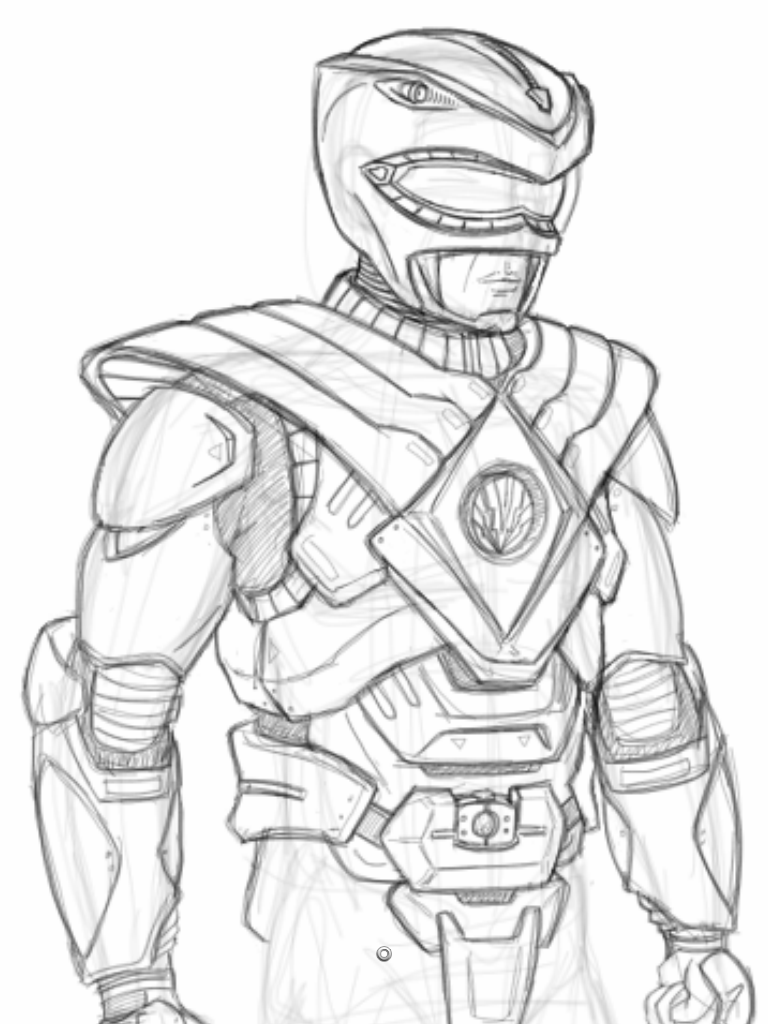 Power Rangers Coloring Pages Printable 8