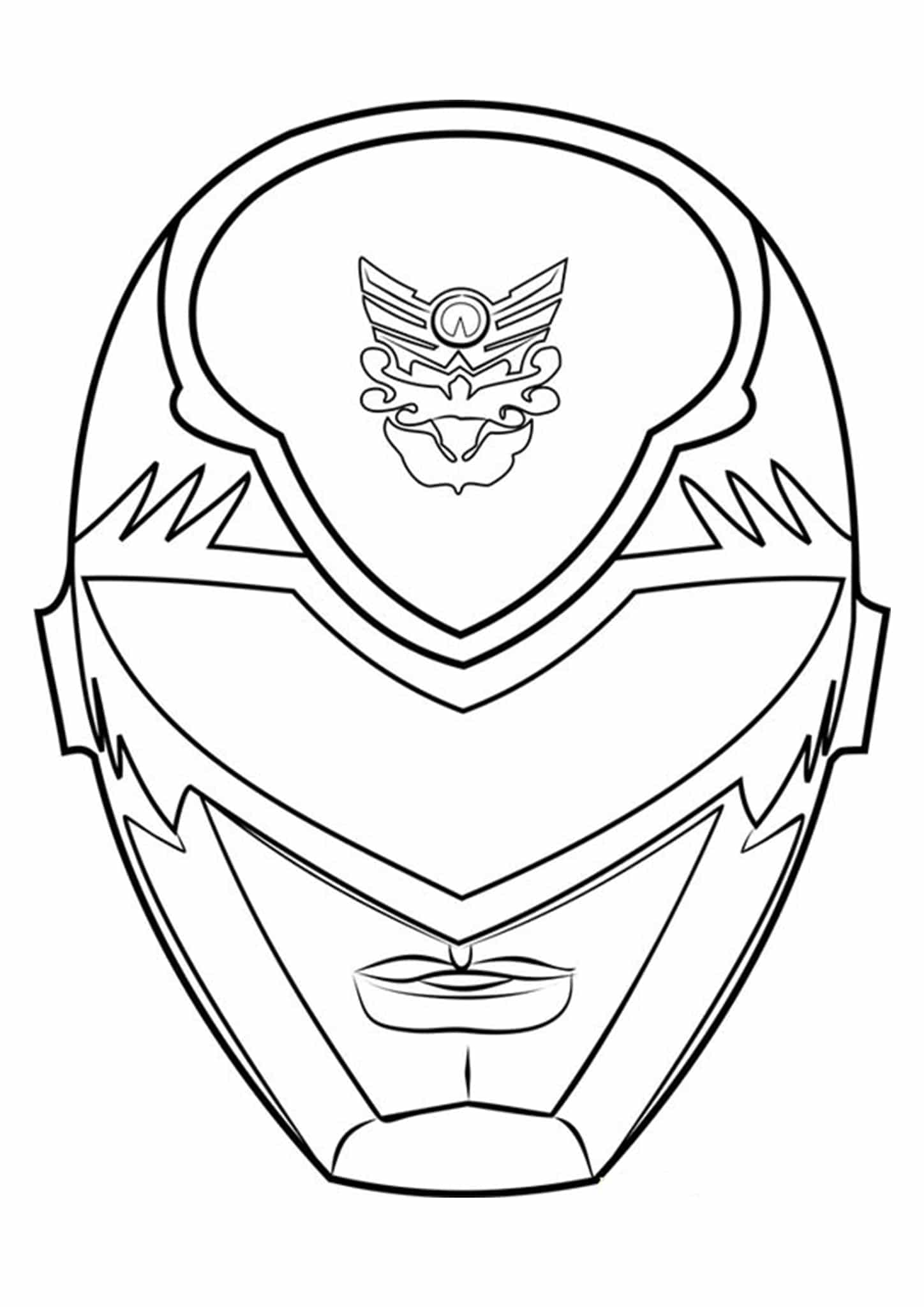 Power Rangers Coloring Pages Printable 82