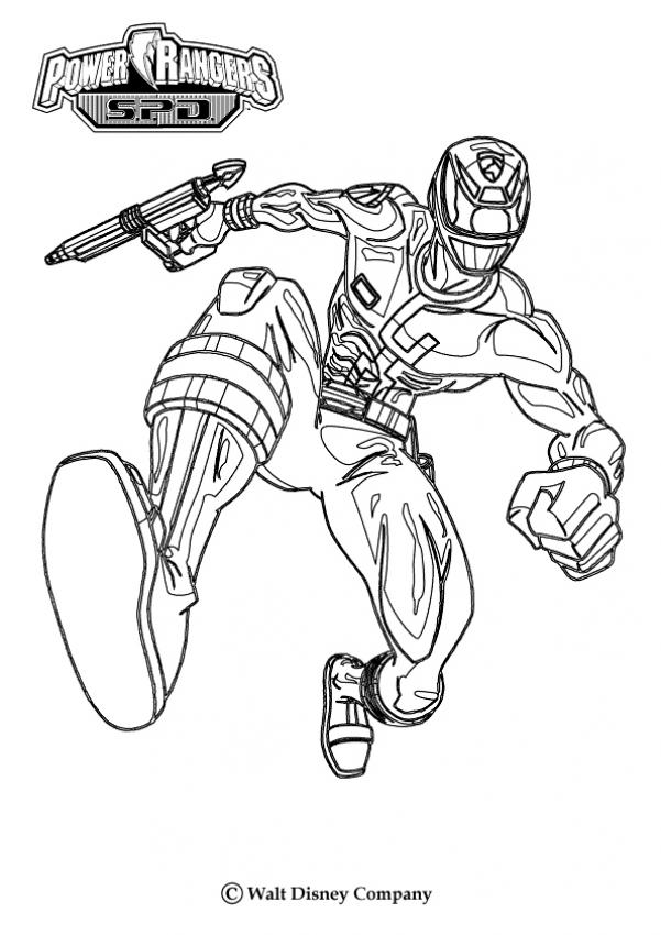 Power Rangers Coloring Pages Printable 92