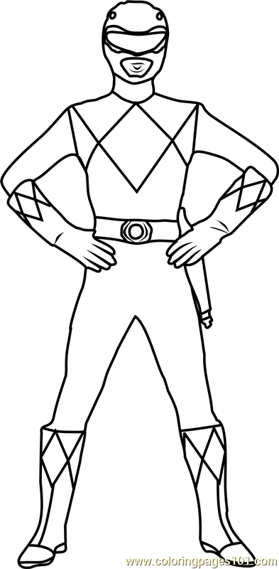 Power Rangers Coloring Pages Printable 93