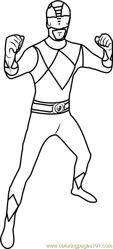 Power Rangers Coloring Pages Printable 94