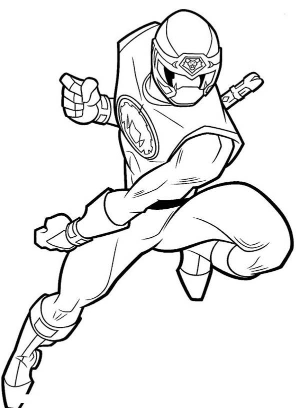 Power Rangers Coloring Pages Printable 95