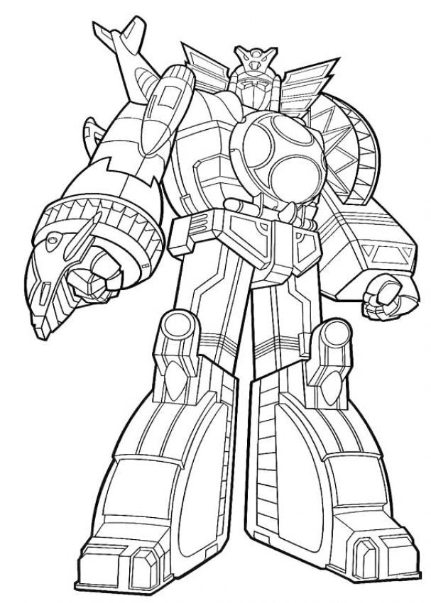 Power Rangers Coloring Pages Printable 96