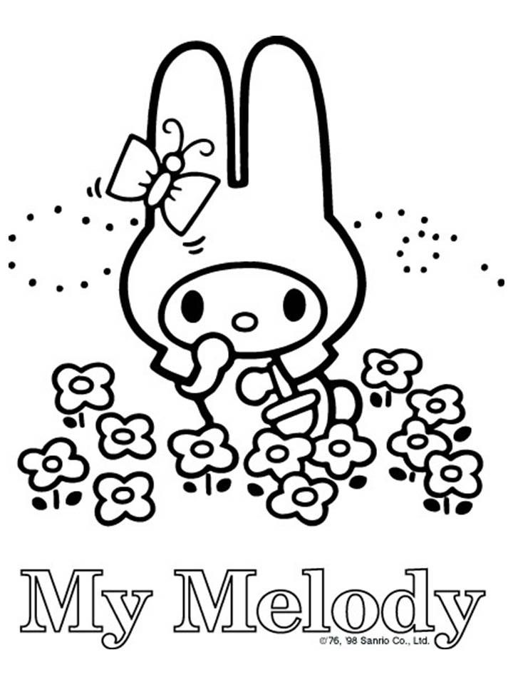 Sanrio Coloring Pages Printable Aesthetic 102