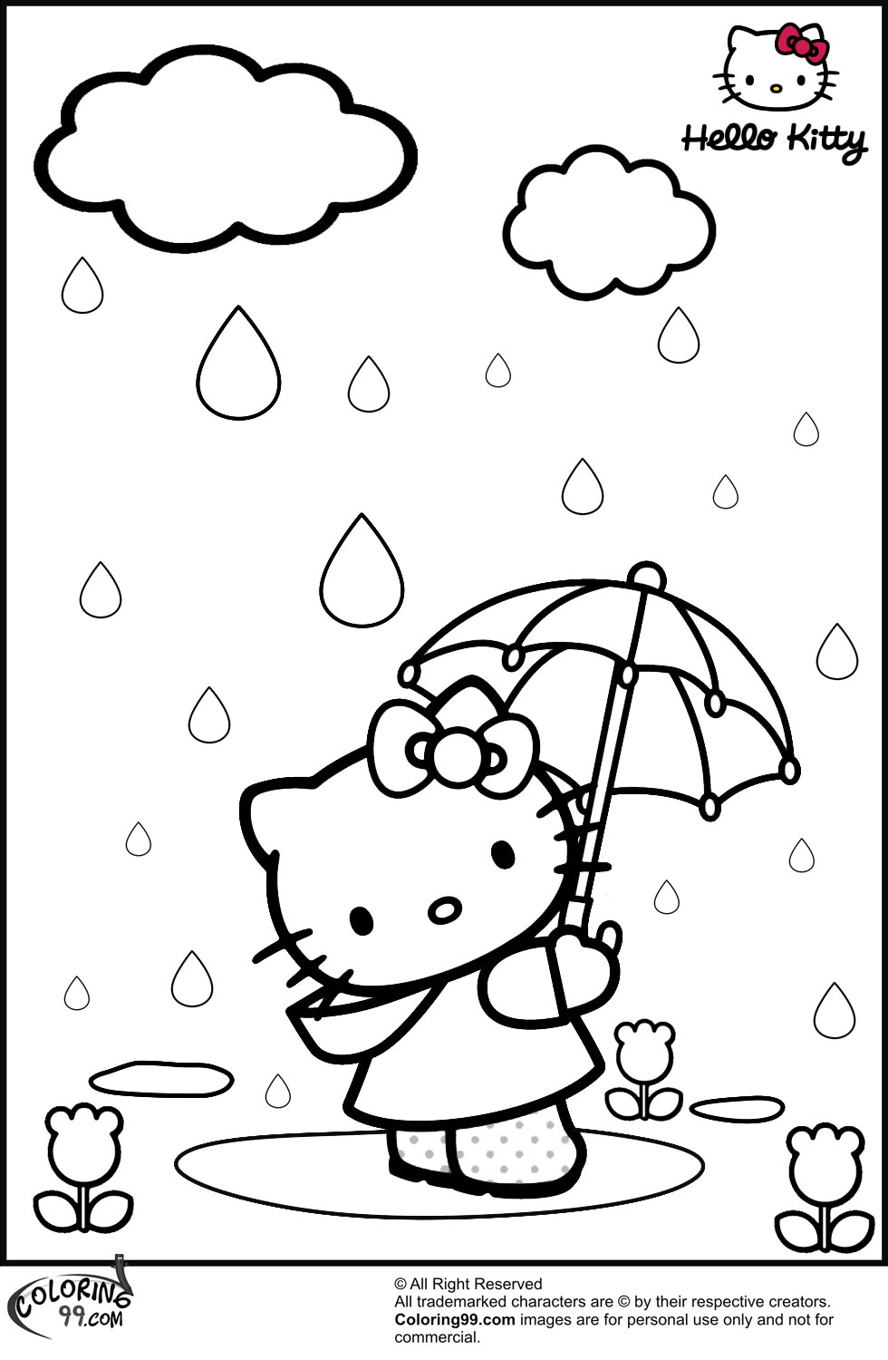 Sanrio Coloring Pages Printable Aesthetic 115