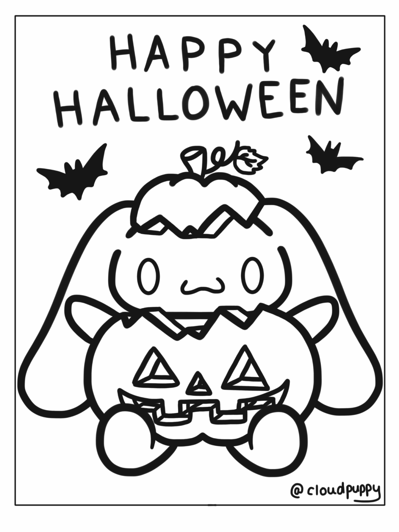 Sanrio Coloring Pages Printable Aesthetic 117