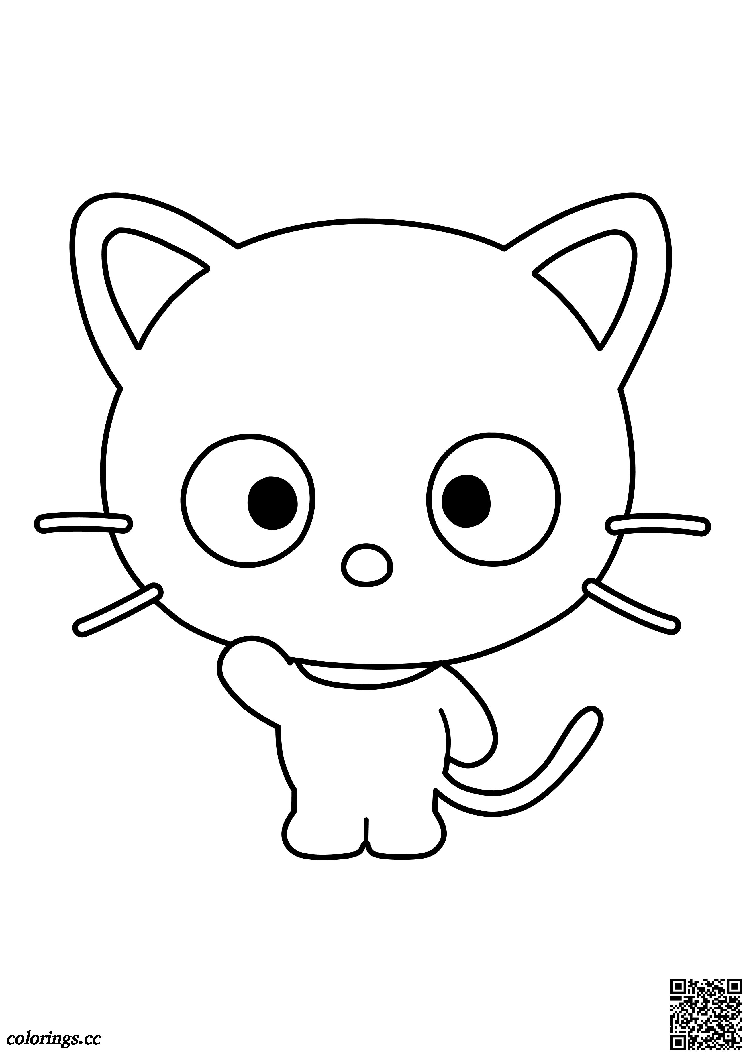 Sanrio Coloring Pages Printable Aesthetic 16