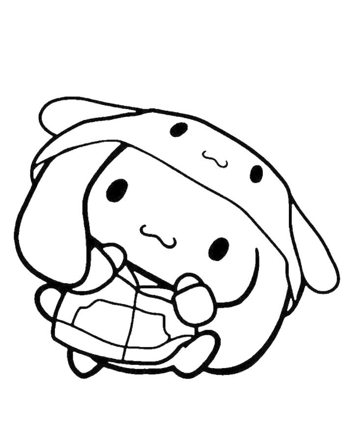 Sanrio Coloring Pages Printable Aesthetic 35