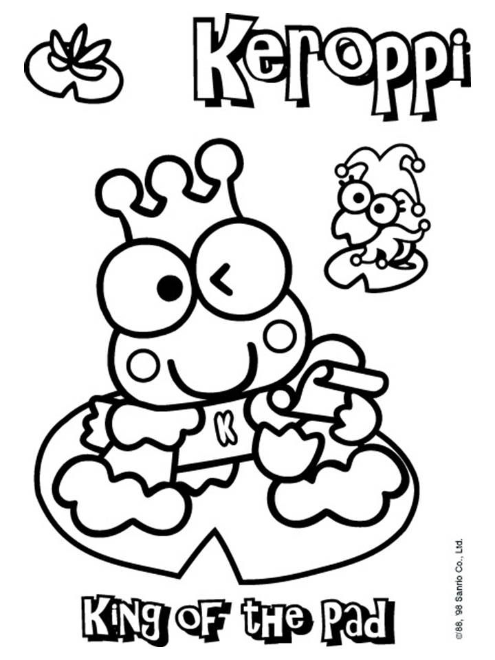 Sanrio Coloring Pages Printable Aesthetic 45