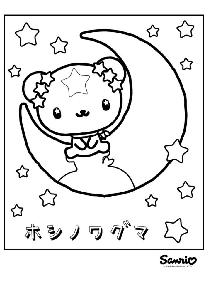 Sanrio Coloring Pages Printable Aesthetic 52