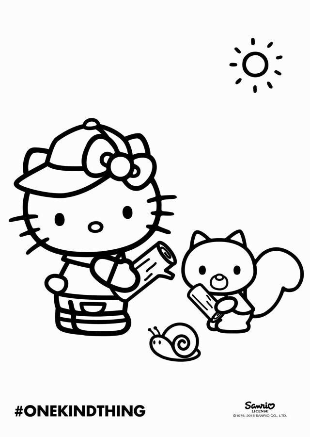 Sanrio Coloring Pages Printable Aesthetic 64