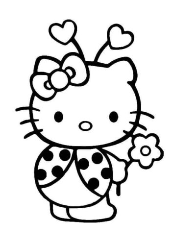 Sanrio Coloring Pages Printable Aesthetic 68