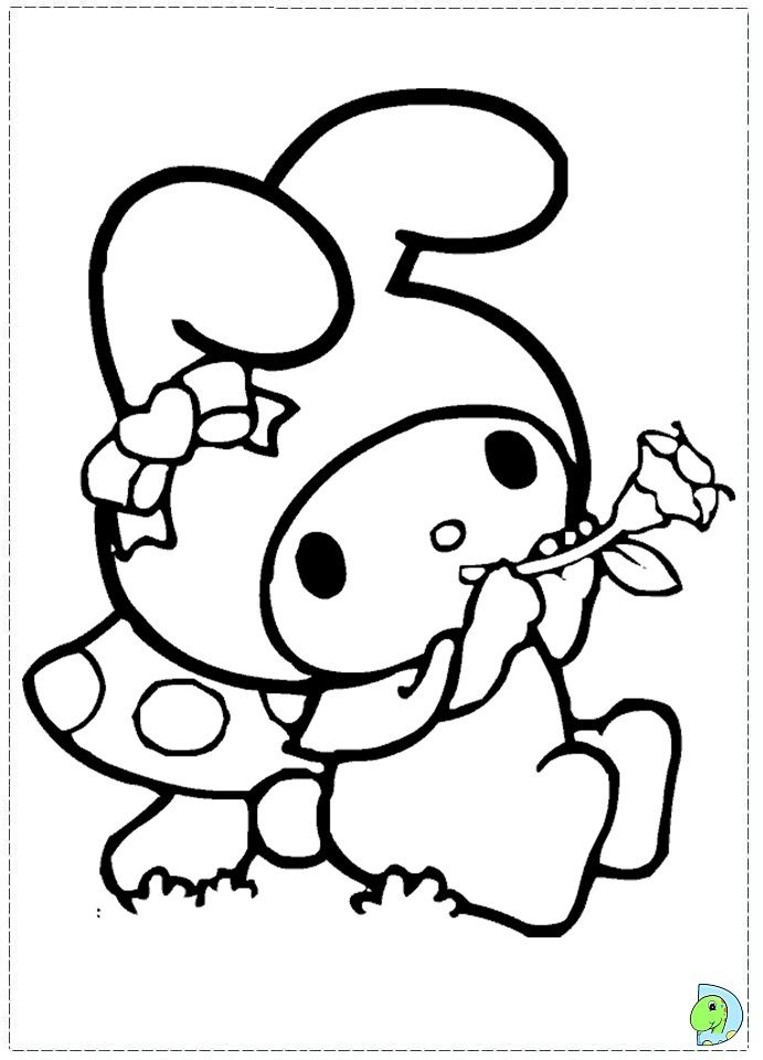 Sanrio Coloring Pages Printable Aesthetic 69