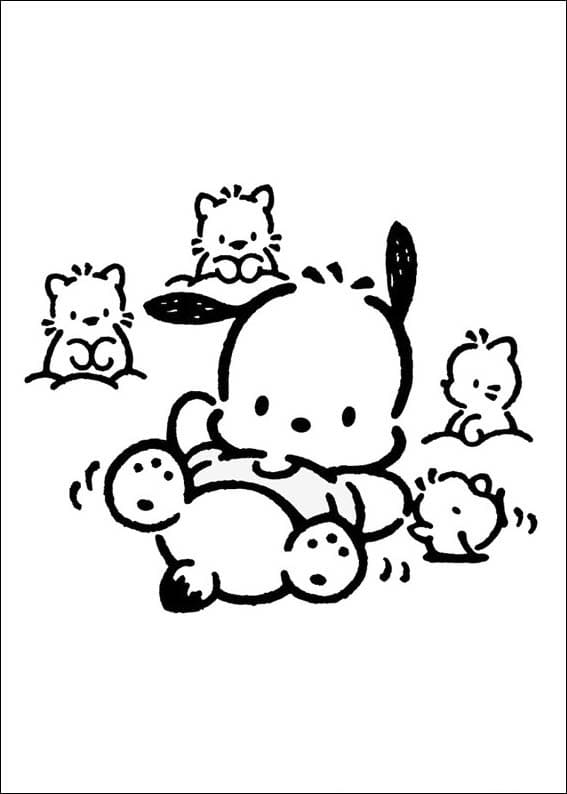 Sanrio Coloring Pages Printable Aesthetic 81