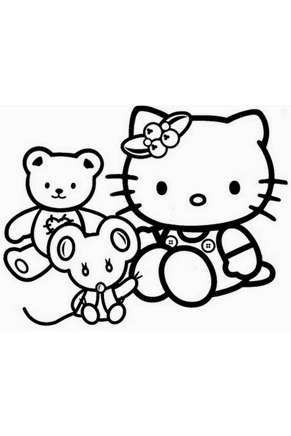 Sanrio Coloring Pages Printable Aesthetic 82