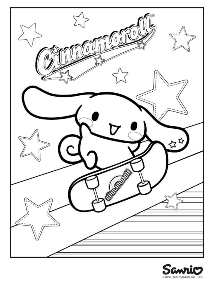 Sanrio Coloring Pages Printable Aesthetic 86