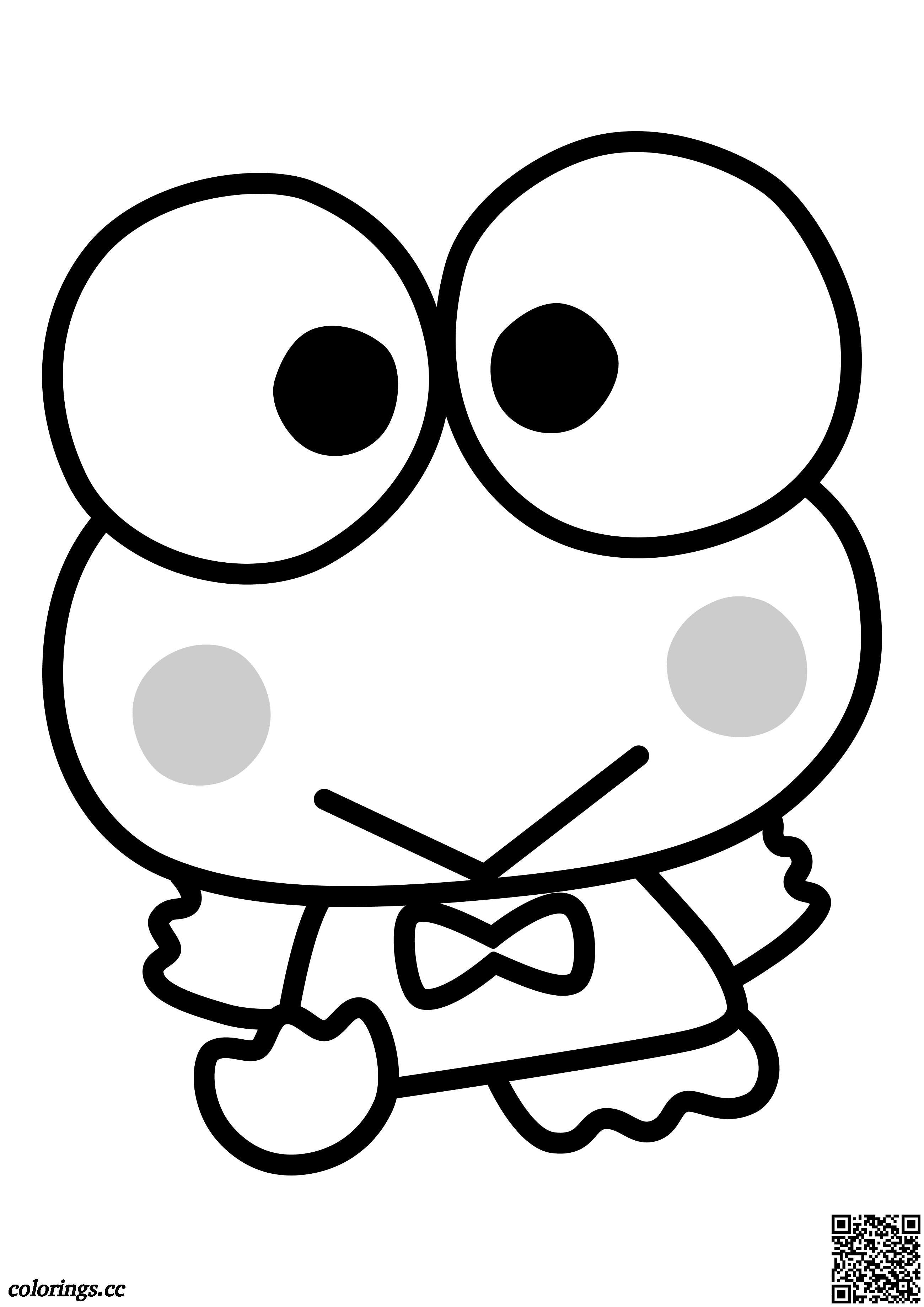 Sanrio Coloring Pages Printable Aesthetic 88