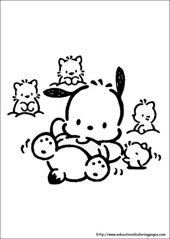 Sanrio Coloring Pages Printable Aesthetic 94