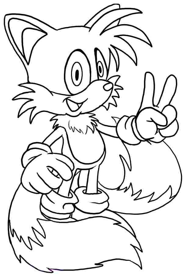 Super Sonic Coloring Pages Free Printable 113