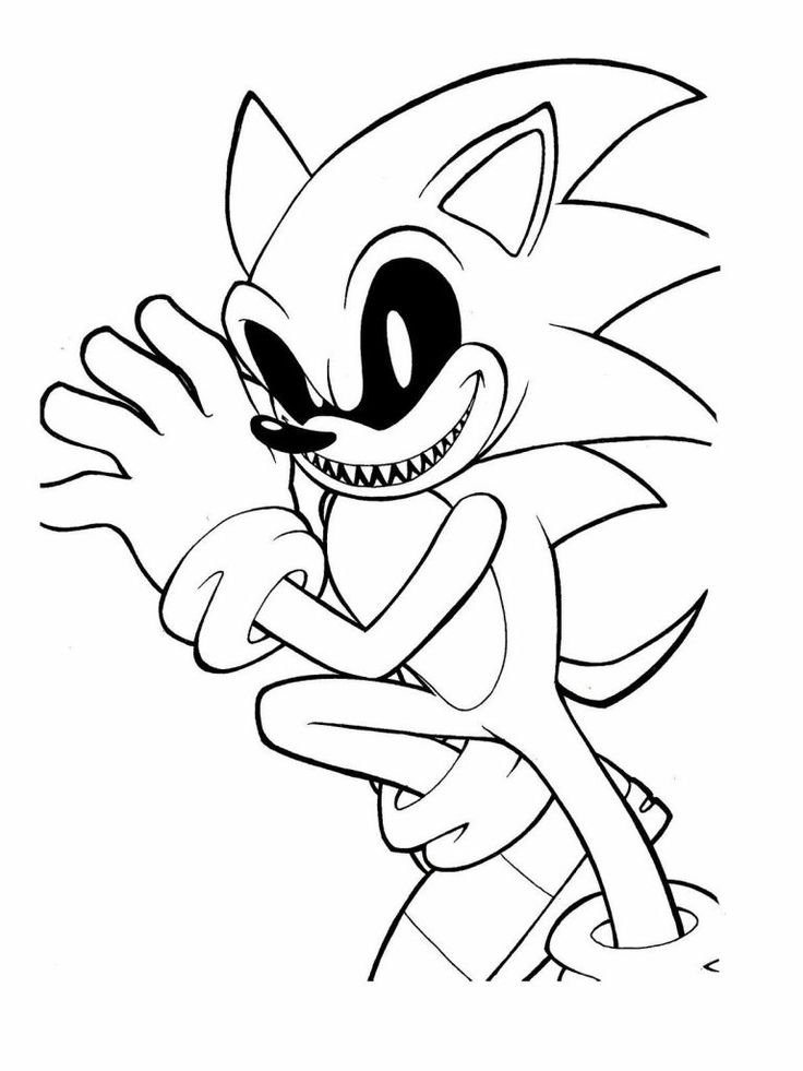 Super Sonic Coloring Pages Free Printable 19