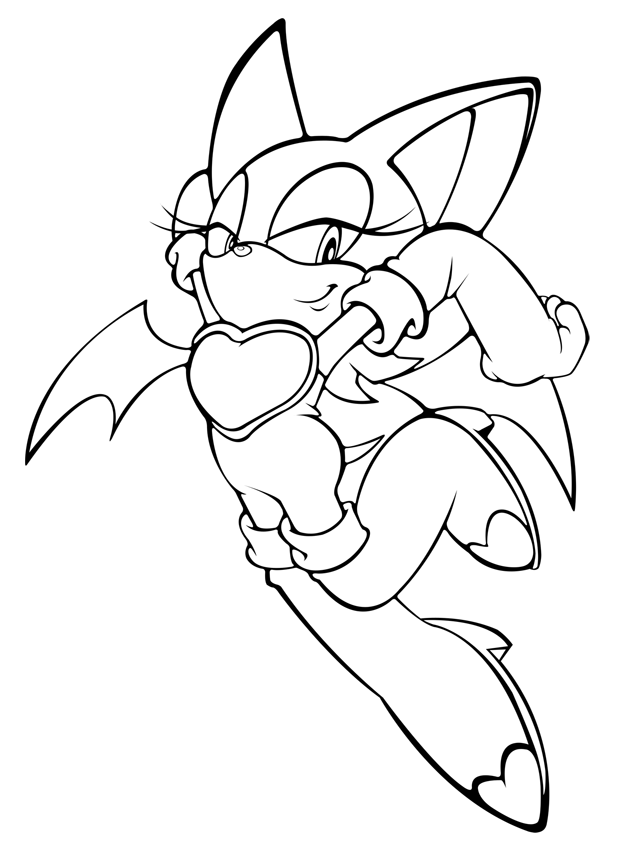 Super Sonic Coloring Pages Free Printable 67