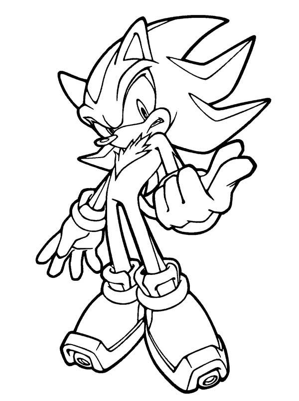 Super Sonic Coloring Pages Free Printable 86