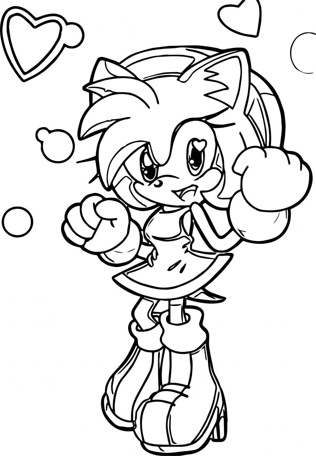 Super Sonic Coloring Pages Free Printable 98