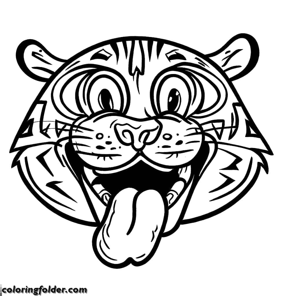 Tiger Coloring Pages Free Printable 115