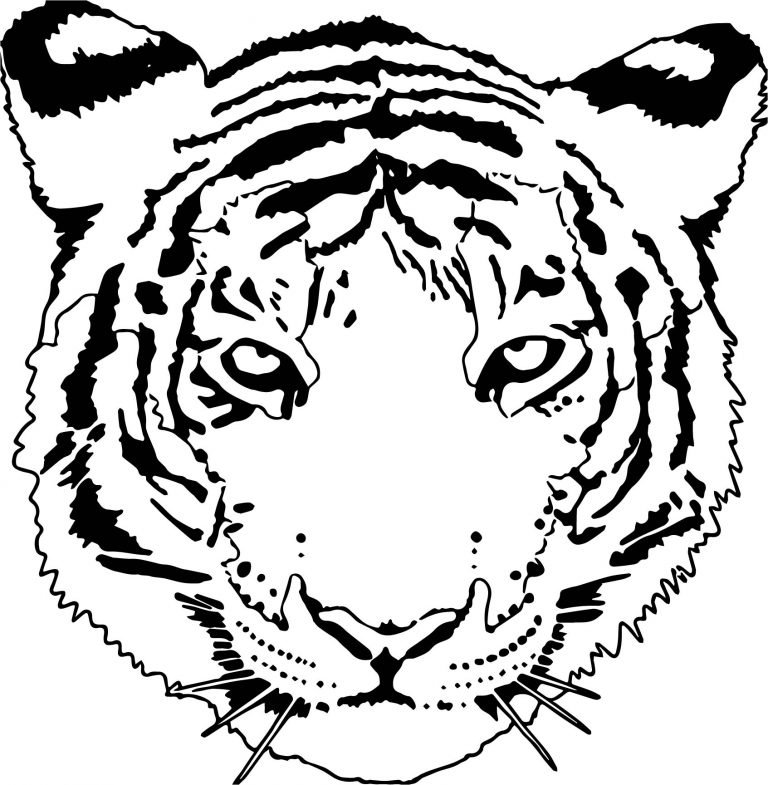 Tiger Coloring Pages Free Printable 118