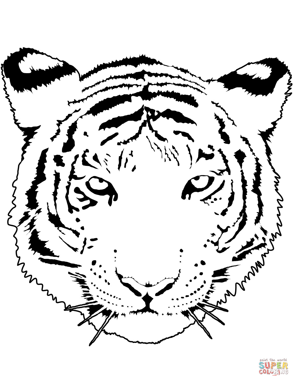 Tiger Coloring Pages Free Printable 127