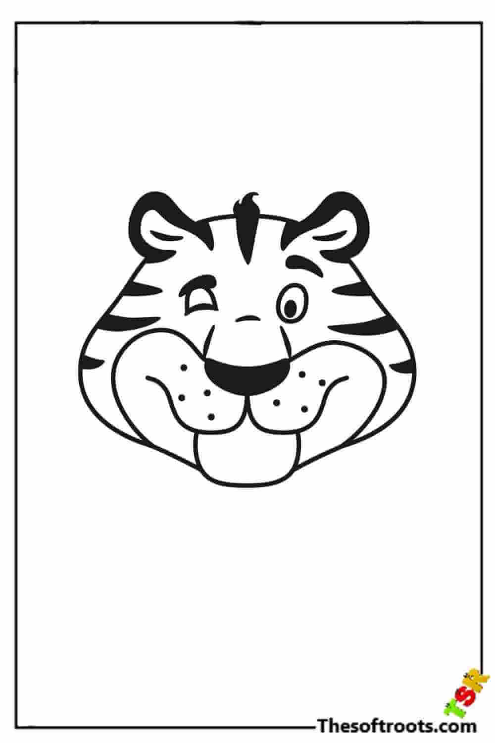 Tiger Coloring Pages Free Printable 136