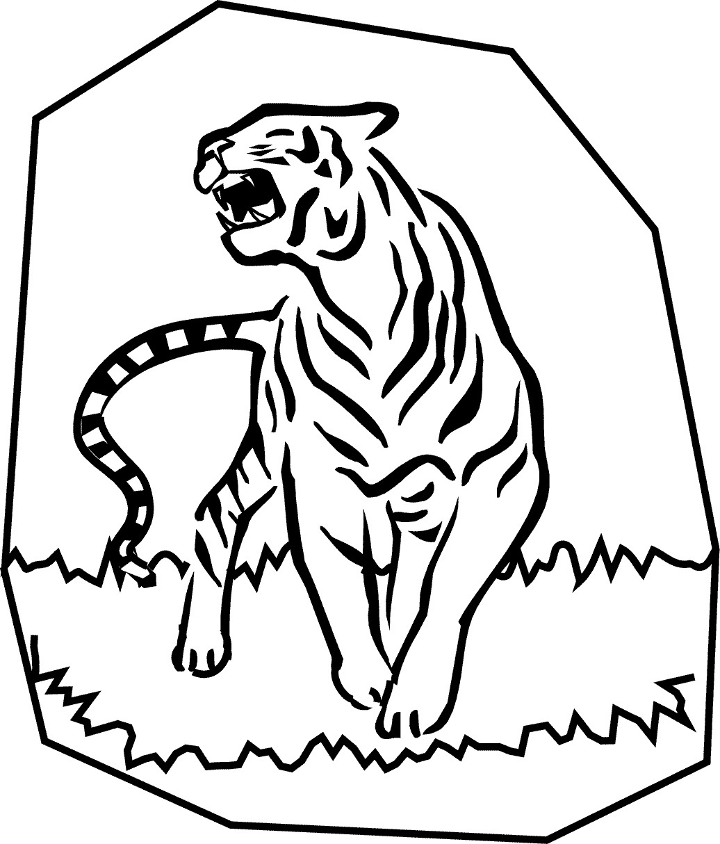 Tiger Coloring Pages Free Printable 139