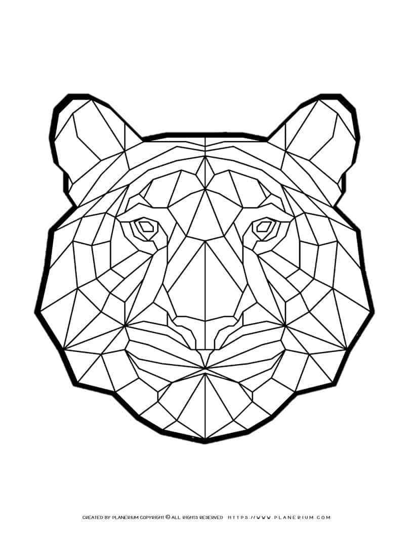 Tiger Coloring Pages Free Printable 150