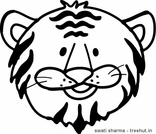 Tiger Coloring Pages Free Printable 152